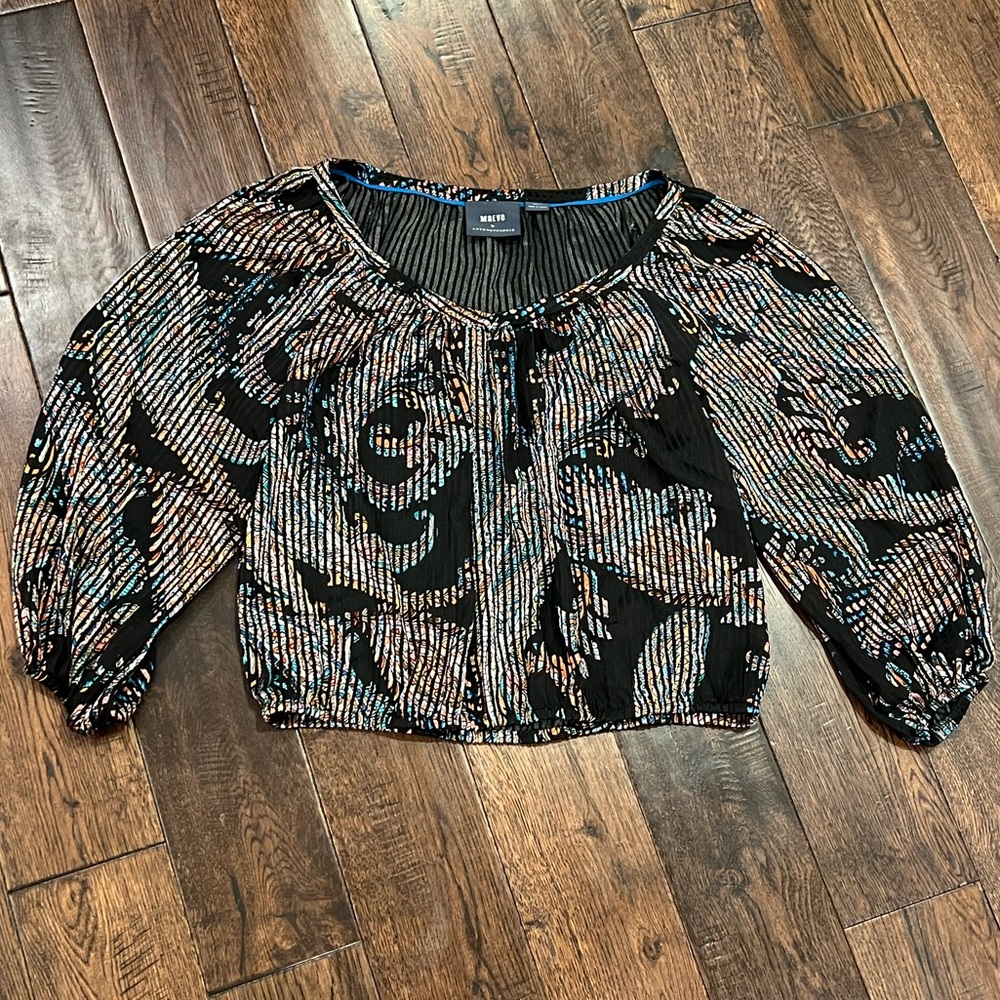 Maeve by Anthropologie Peasant Top. Size Small.